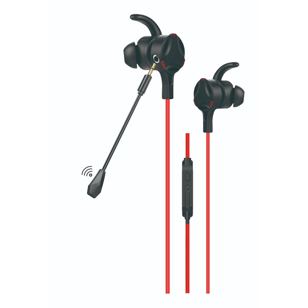 Fone Gamer de ouvido com microfone para celular jogos earphone