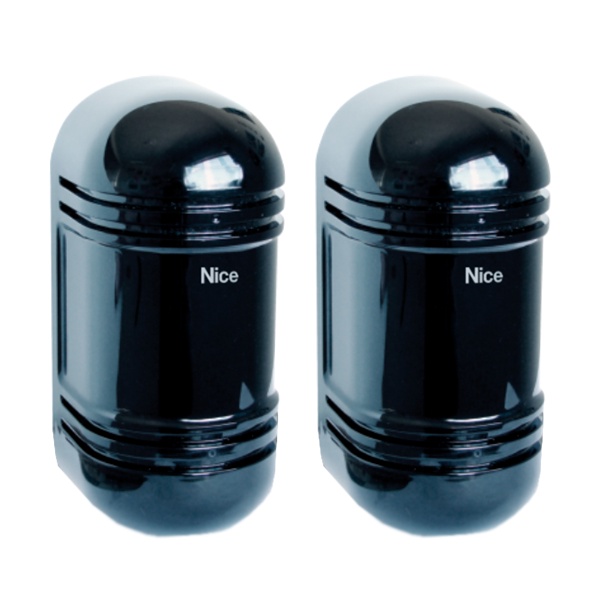 Sensor Barreira Iva Atack Black 2 Feixes 100m Genno alarme