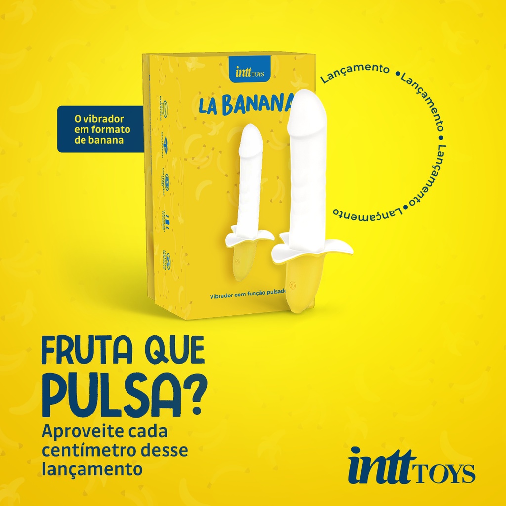 La Banana Vibrador Lançamento Intt