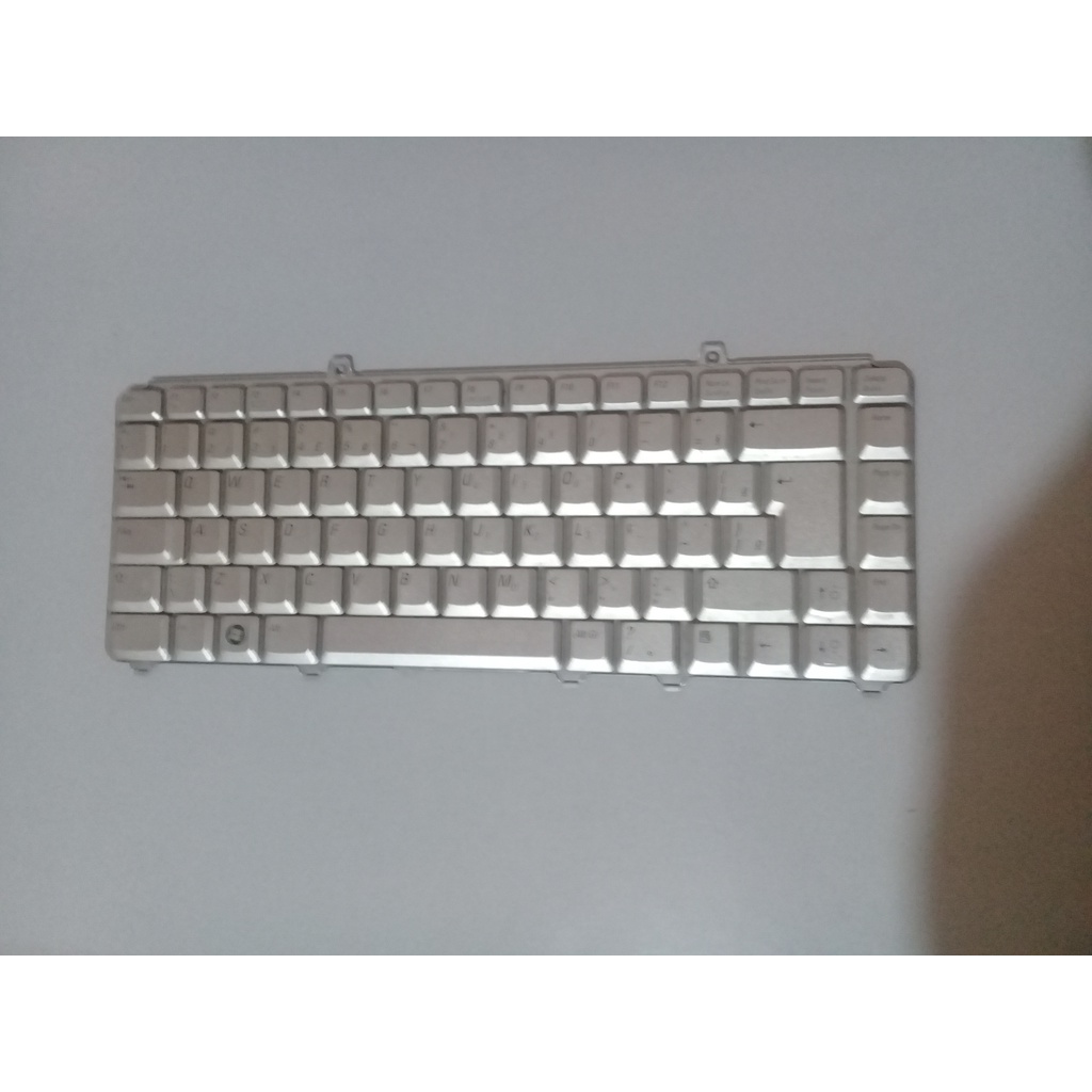 TECLADO NOTEBOOK DELL INSPIRON 1525 PRATA FUNCIONANDO PERFEITAMENTE