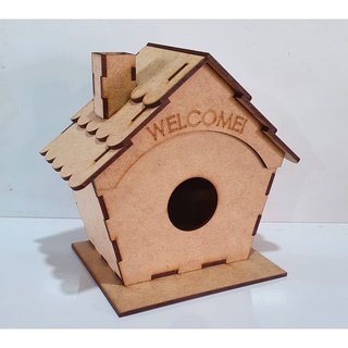 Casinha para passarinho Welcome