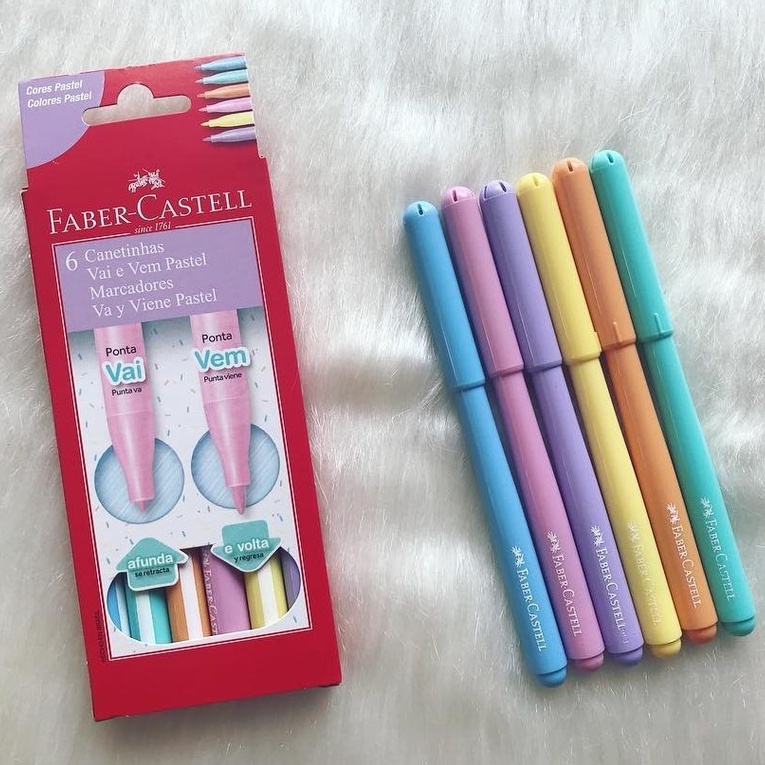 Canetinhas Coloridas Vai e Vem: Onde Comprar | BuscaProdutos