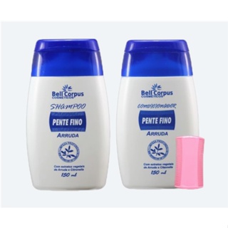 Kit para Piolhos Shampoo + Condicionador Pente Fino Bell Corpus em Oferta na Shopee