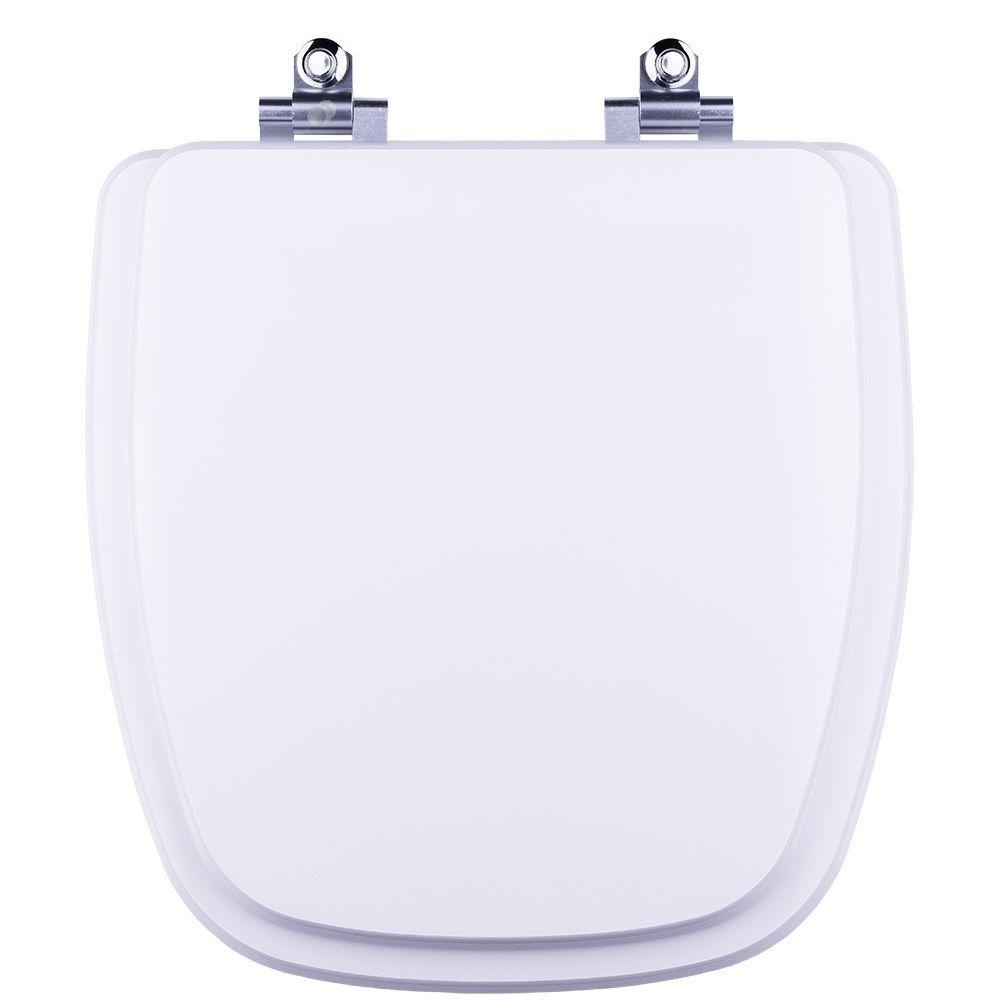 Tampa de Vaso Laqueado com Amortecedor Flex Branco para vaso Deca 6lpf