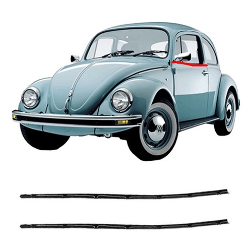 Jogo Borracha Vidro Pestana Interna Fusca 1959 A 1996 Arame em Oferta na Shopee