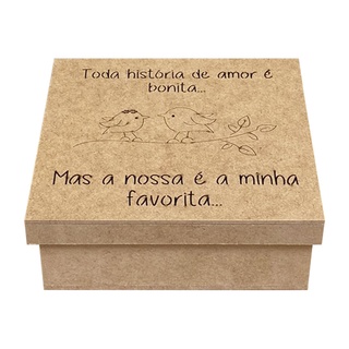 Caixa 15x15x5 Mdf Cru Tampa Sapato Diversos Modelos em Oferta na Shopee