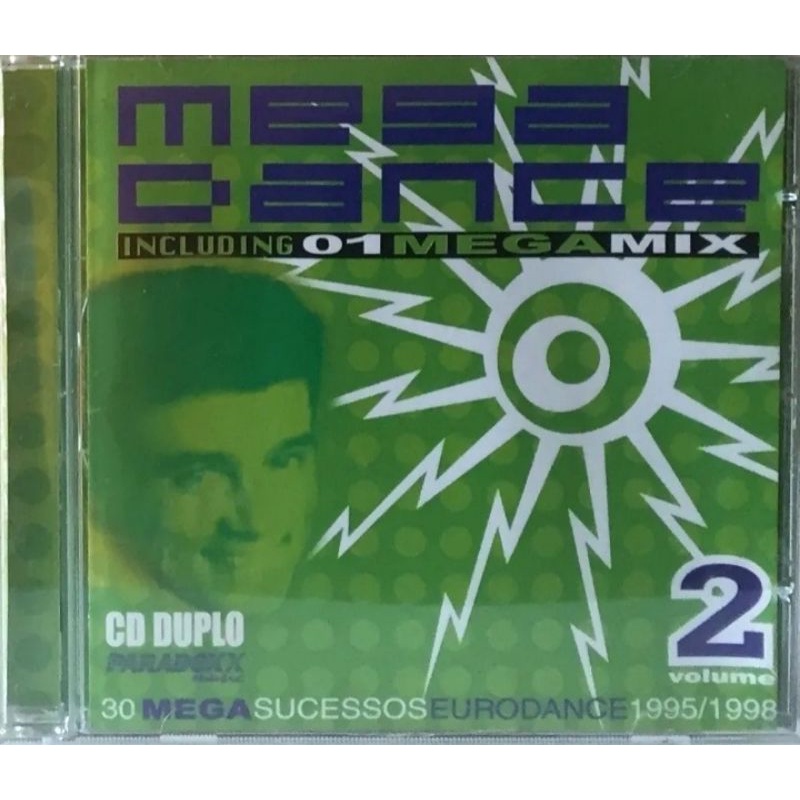 CD Mega dance Vol. 2 Celso Portiolli - Disc 1 Paradoxx Music flash house dance 90's