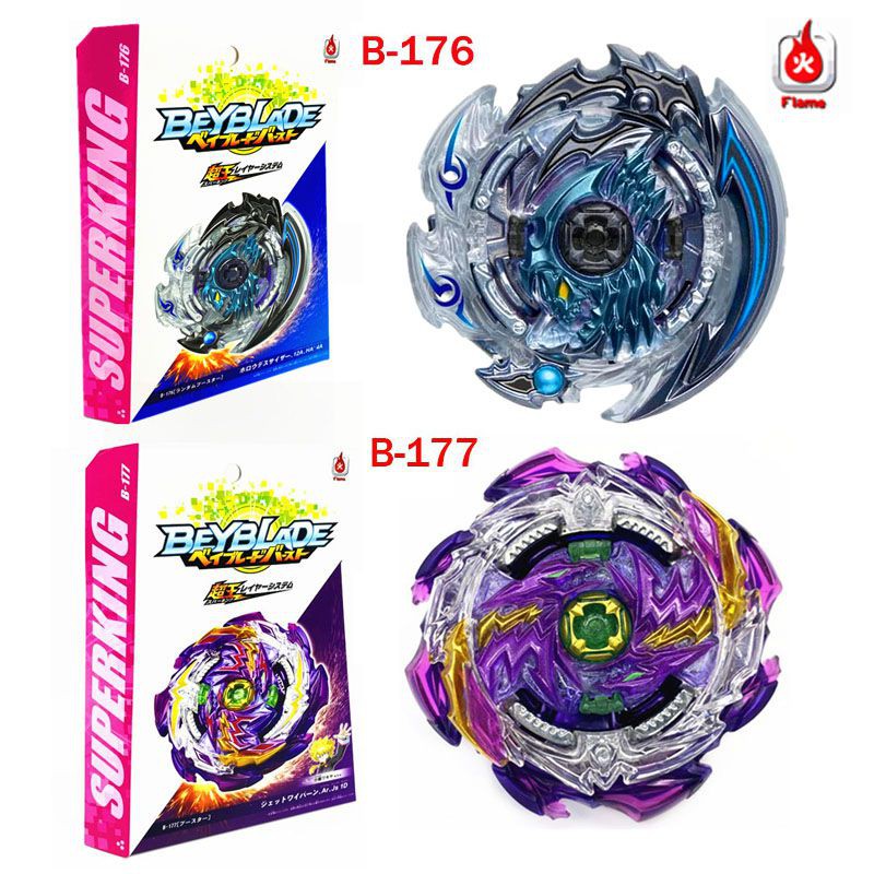 Lutando Beyblade Burst B-176 B-177 Jet Wyvern / Wyvron Burst Surge  Superking Sparking Launcher | Shopee Brasil