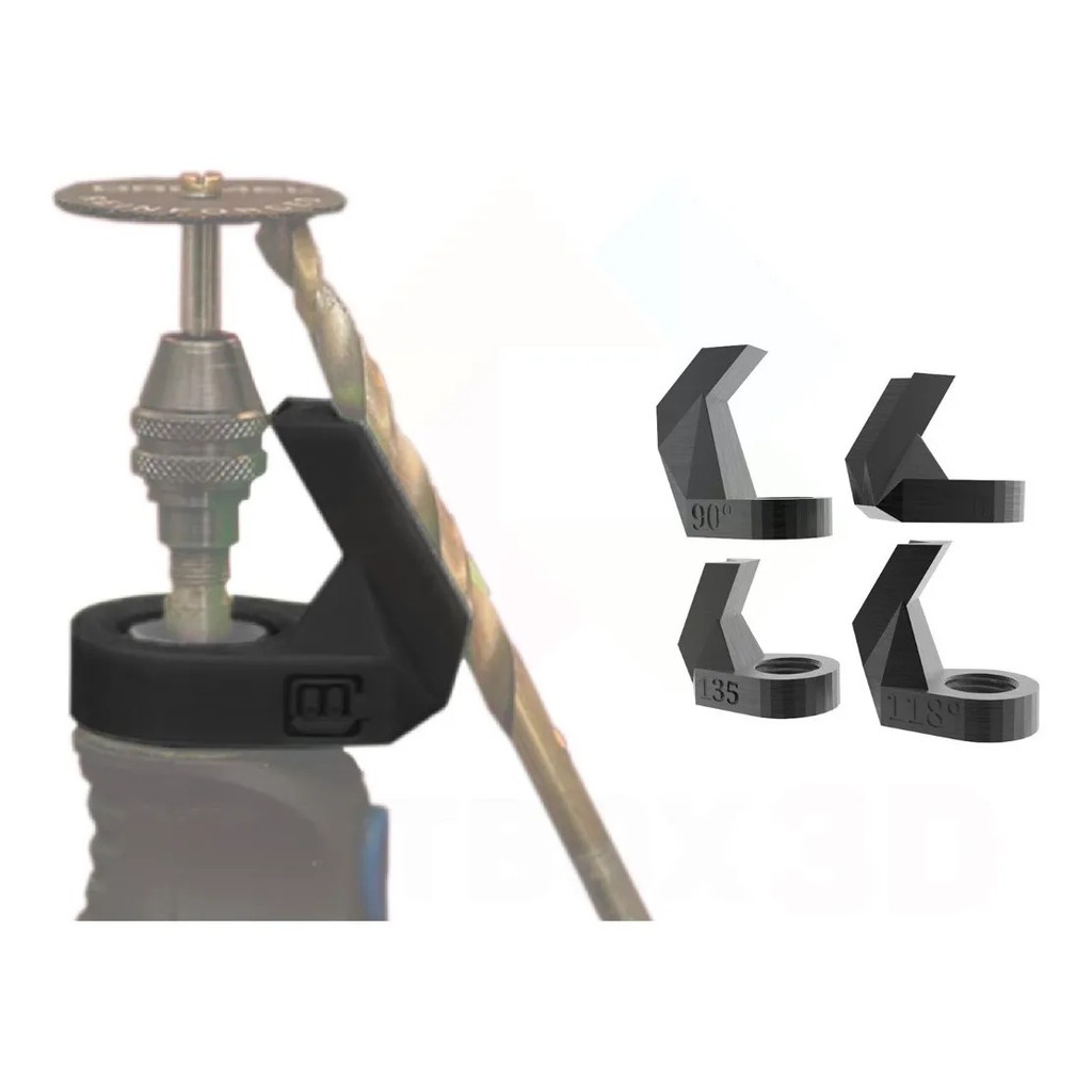 4 Suporte Dremel Afiador De Broca Acoplamento Micro Retifica Dremel Mallory e Etc.