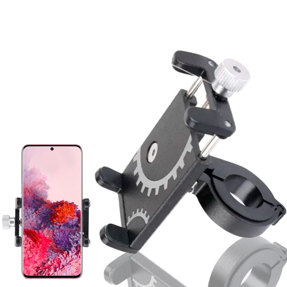 Suporte Para Celular Moto Bike Liga De Aluminio Anti Queda em Oferta na Shopee