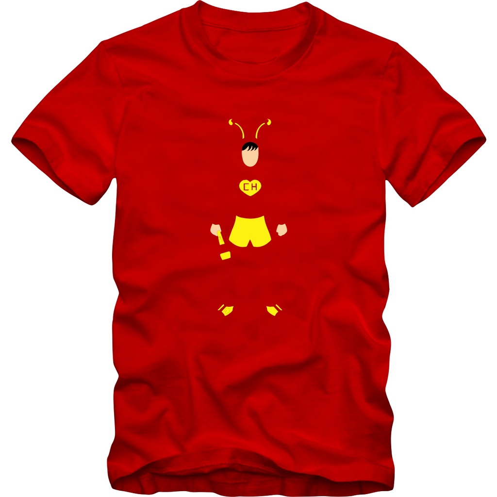 Camiseta Masculina Chapolin Colorado Turma do Chaves Algodão Premium Manga Curta
