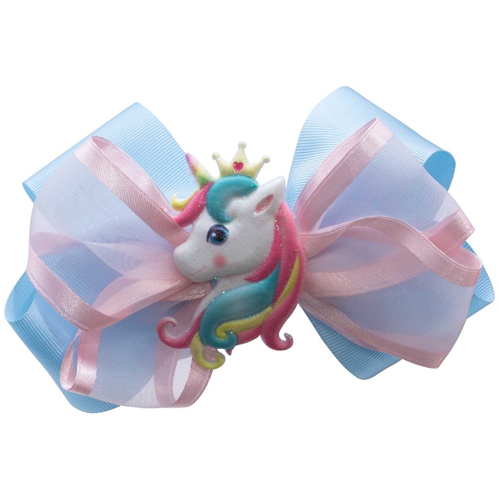 Presilha Bico De Pato Infantil Menina Unicórnio Cabelo 17.03 em Oferta na Shopee