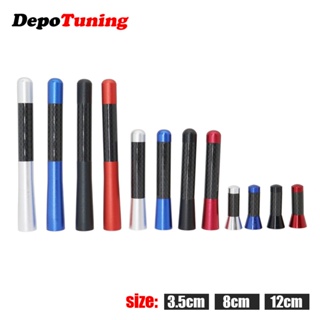 1 Pc Teto Do Carro Antena De Sinal Reforçado FM/AM Parafuso De Fibra De Carbono De Metal 3.5 Cm 8 12 Curto Acessórios Rádio Coisas Styling em Oferta na Shopee