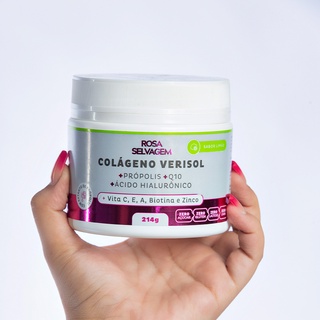 Rosa Selvagem Colágeno com Própolis e Sabor Limão 100% Original , Combate a Flacidez e o Surgimento de Rugas na Pele.