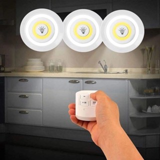 Kit 3 Lâmpada Iluminaria Led Spots com Controle Remoto em Oferta na Shopee