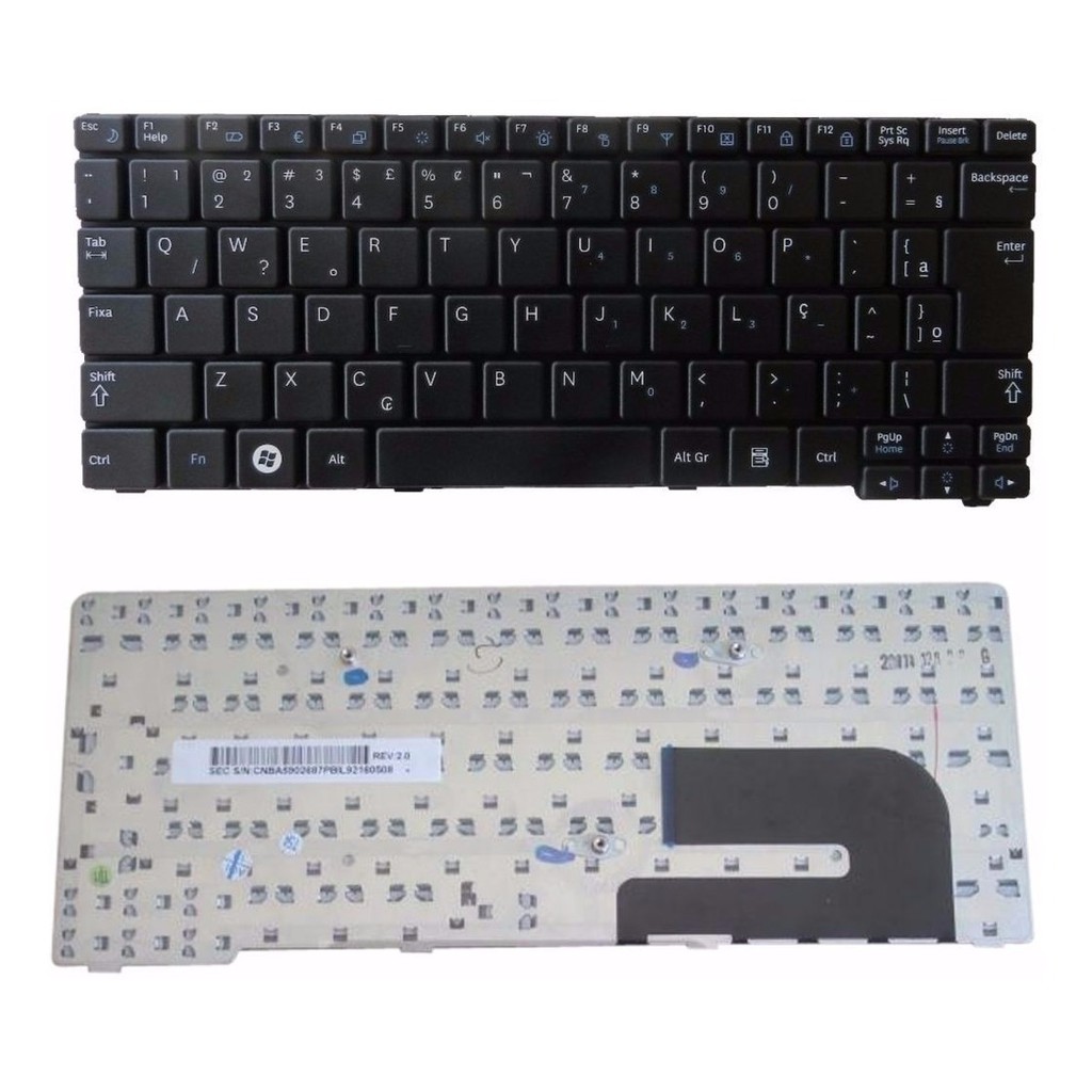 Teclado Netbook Samsung Cnba5902768 Cnba592687 V113760ak