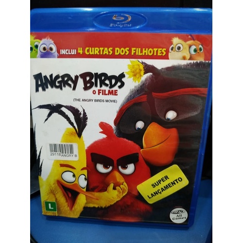 Angry Birds O Filme -  Bluray Usado