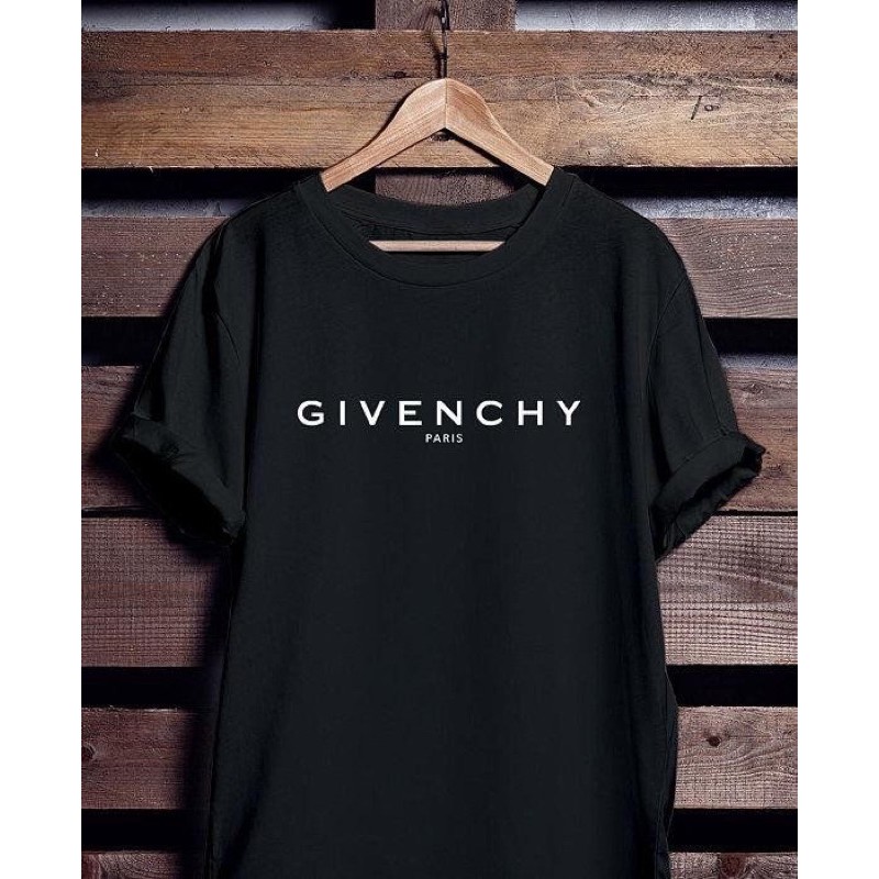 Camiseta Givenchy Paris Unissex 100 Algod o Corre Que Ta Baratinho