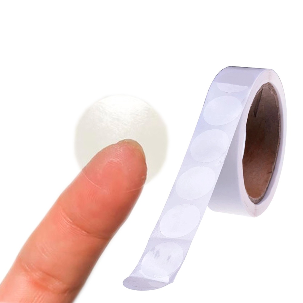 Etiquetas Adesivo Selo Bolinha Transparente 1cm 1000unids em Oferta na Shopee