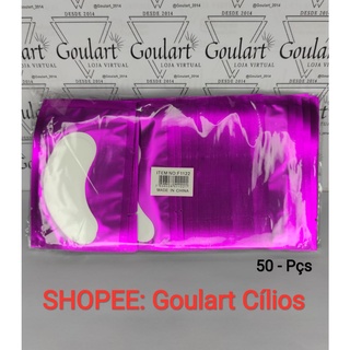KIT 50 Pares Protetor De Pálpebra Em Gel Patch Pad Alongamento Cílios