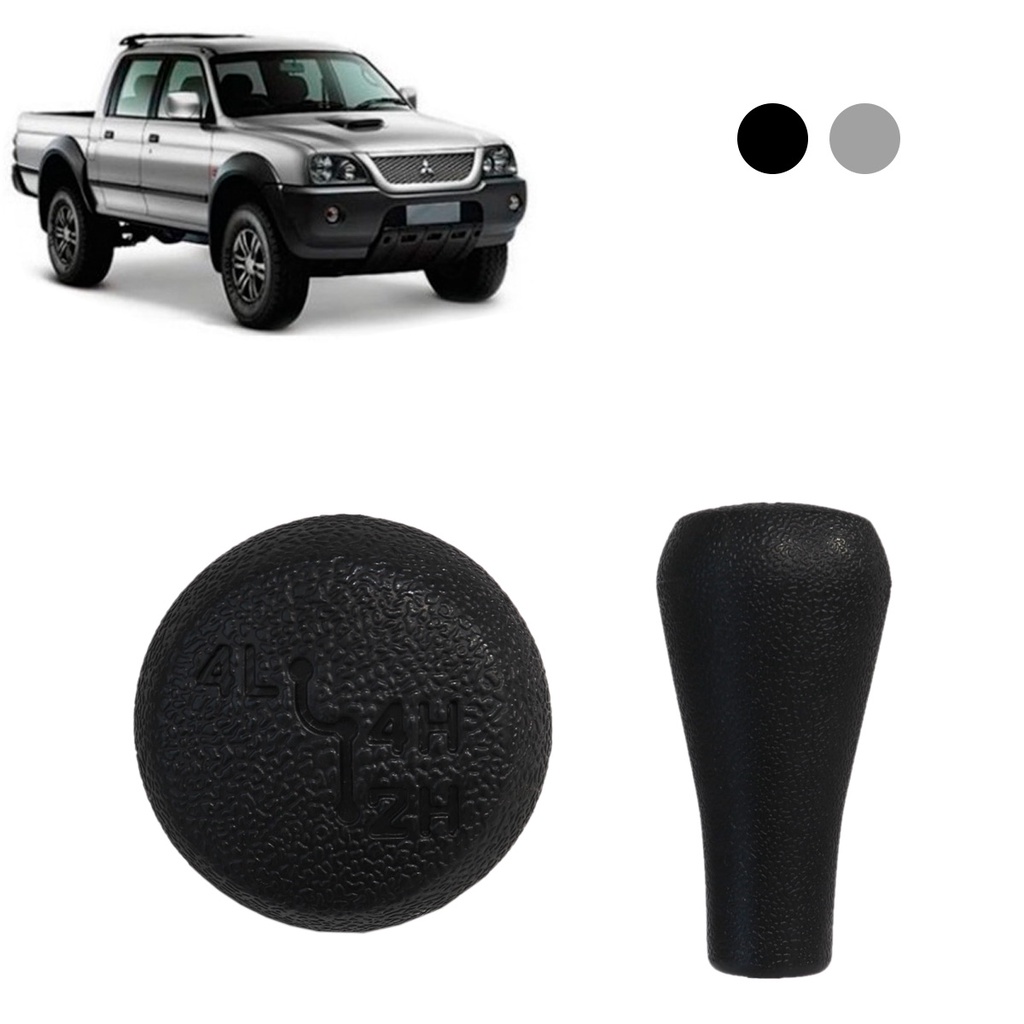 Manopla de Câmbio Mitsubishi L200 Ano 1996 Até 2007 Reduzida