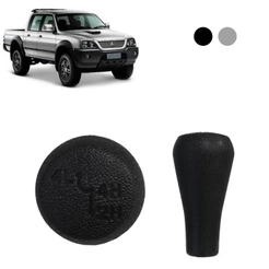 Manopla de Câmbio Mitsubishi L200 Ano 1996 Até 2007 Reduzida