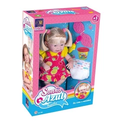Boneca Sonho Azul Papinha Cotiplas