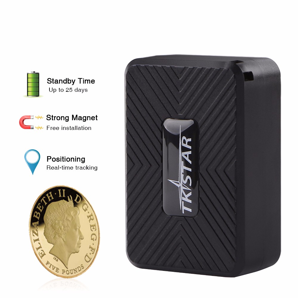 Mini Tkstar Tk913 Rastreador Gps 2g Localizador De Carro Ip65 Controle De Voz À Prova D'água