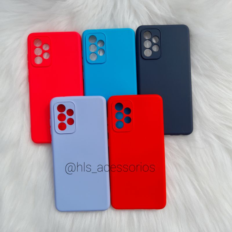 Capa Capinha Silicone Aveludada Samsung Galaxy A52 / A52s