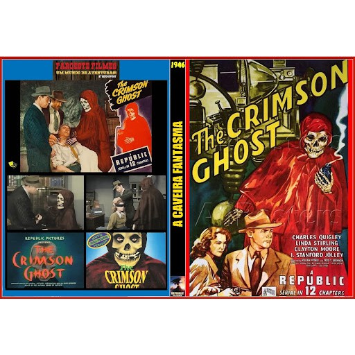 DVD Seriado A Caveira Fantasma (1946) Completo 12 Eps Legendado
