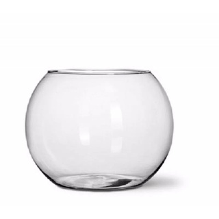 Vaso Aquário Redondo Vidro 2 Litros Decoração