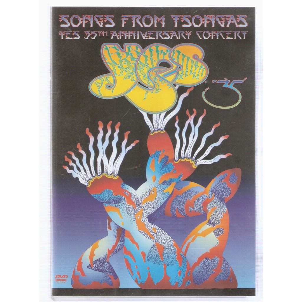 DVD YES - SONGS FROM TSONGAS 35TH ANNIVERSARY ( DUPLO ) WARNER 2004