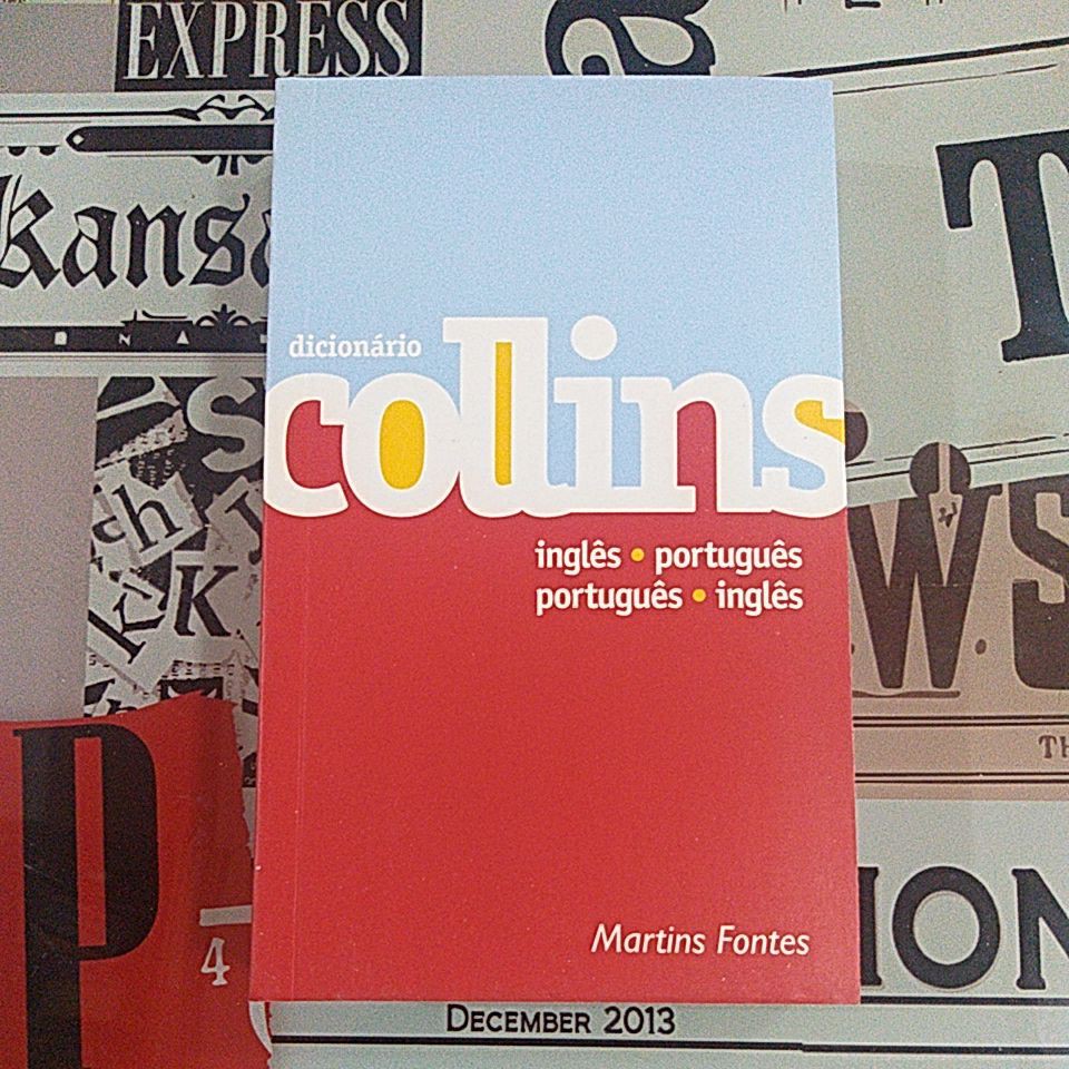 Dicionário Collins inglês - português