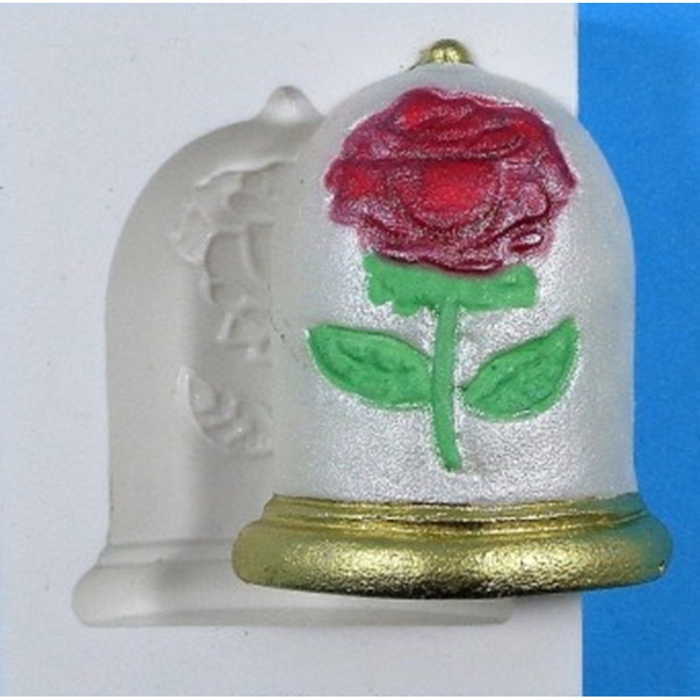 Molde De Silicone Cúpula Bela E A Fera Confeitaria E Biscuit