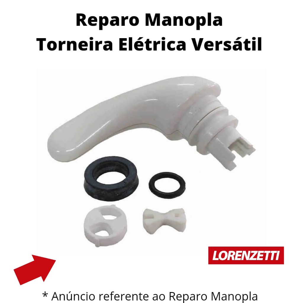 Reparo Manopla Torneira Elétrica Versátil Lorenzetti 925