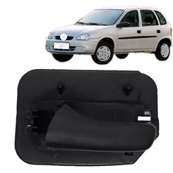Maçaneta Interna Corsa Hatch 94-02 Traseira Esquerda Preta