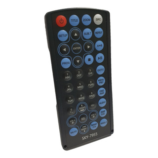Controle Remoto Dvd Player Automotivo H-buster Hbd-7680av