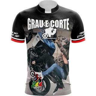 camisa camiseta peita motos grau e corte grau não é crime