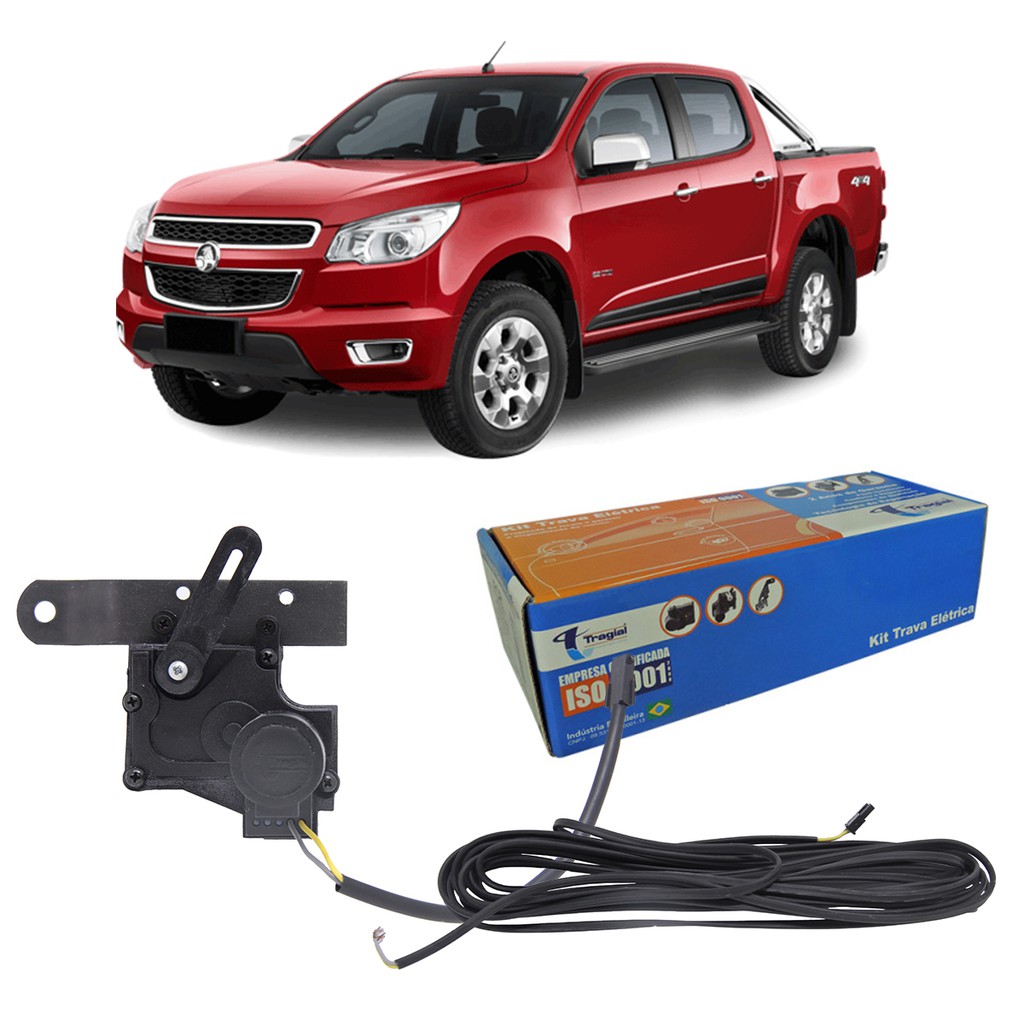 Trava Elétrica Tampa Traseira Caçamba Chevrolet S10 2016 - 2020