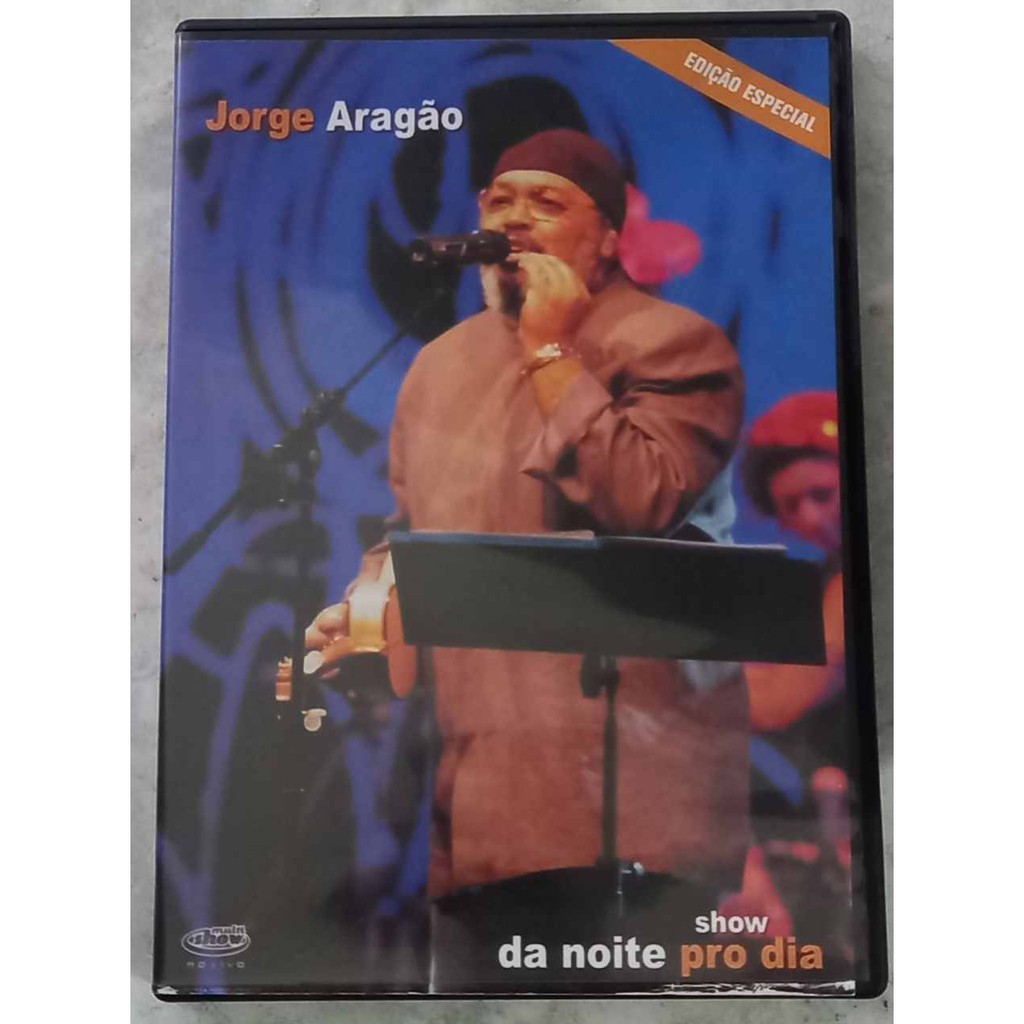 Dvd Jorge Aragão: Da Noite Pro Dia