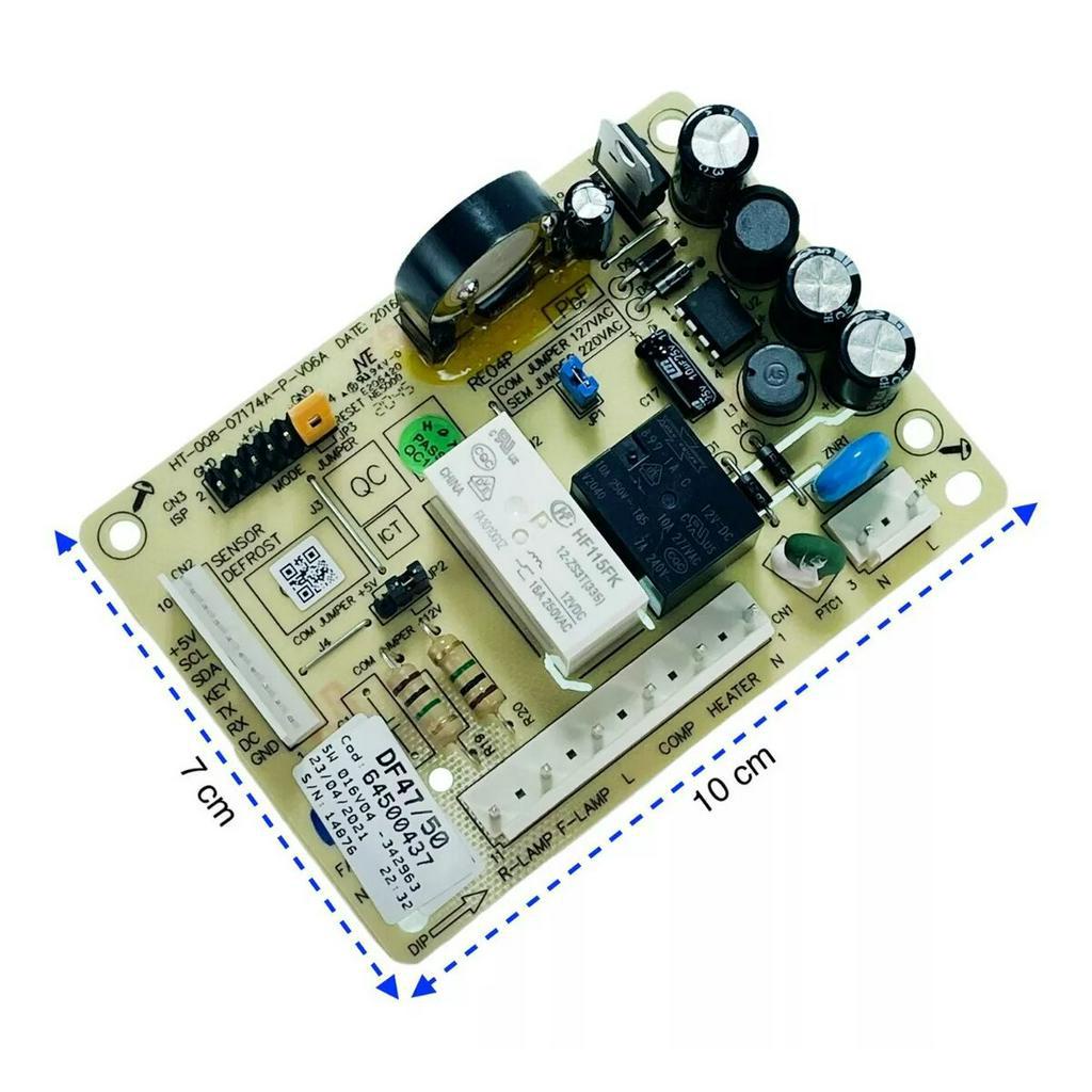 Placa Geladeira Electrolux Original 64500437 DF47 DF49A DF49X DF50 DF50X DFN49 DFN50 DFW50 DFX49 DFX50 DW50X DWX50