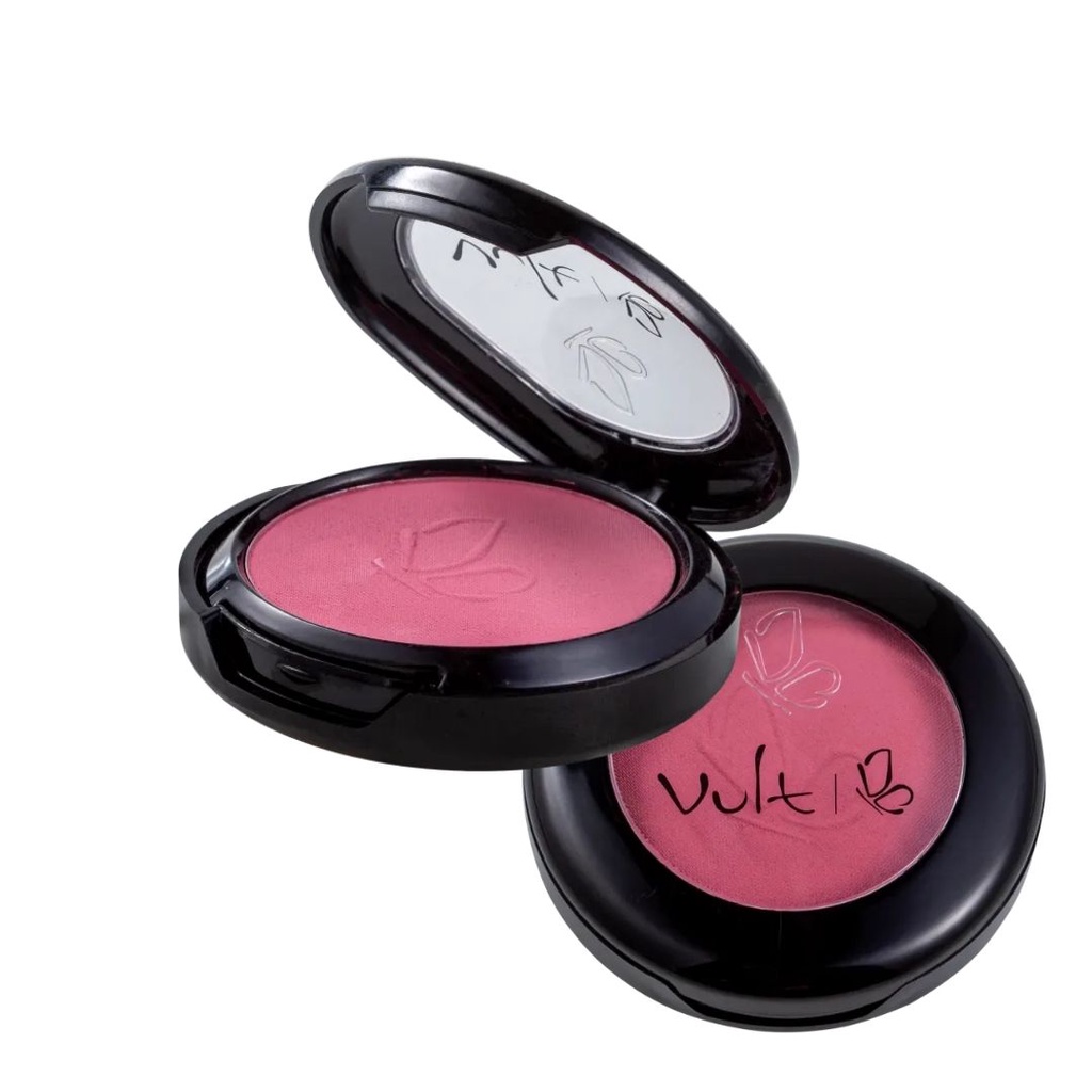 Blush Vult Make Up Compacto M 105 Rosa | Shopee Brasil