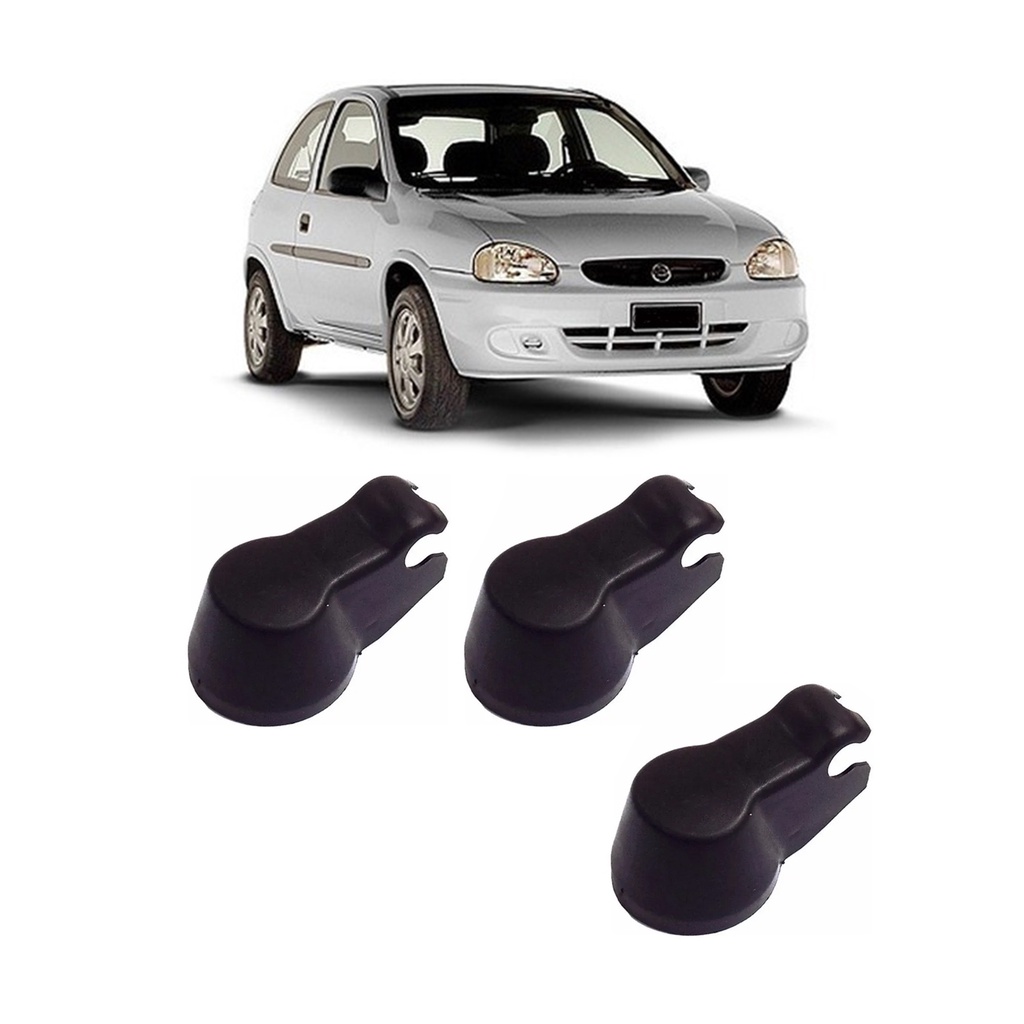Kit Capas Do Parafuso Do Braço Limpador Corsa Wind 1994 a 2000