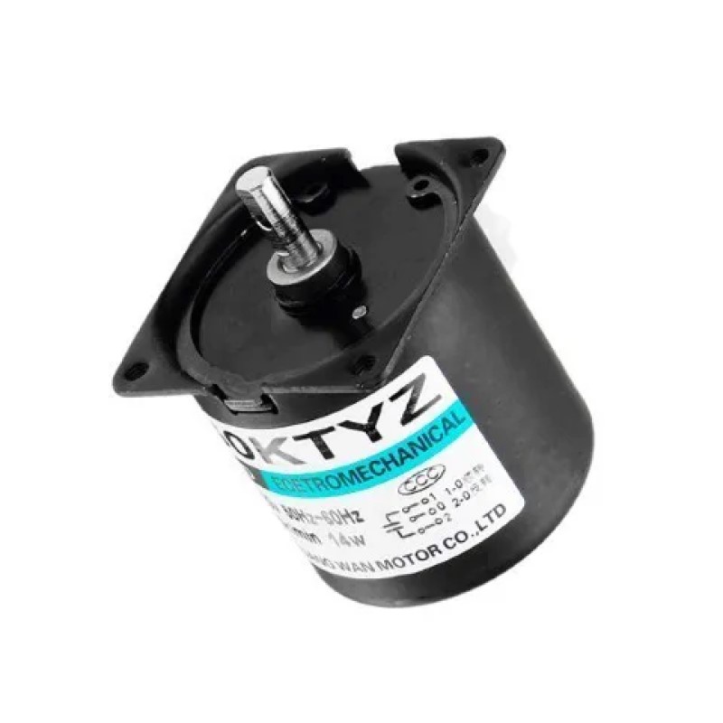 MOTOR AC SINCRONO C/ REDUCAO  60KTYZ 220V 5RPM 70KGF.CM