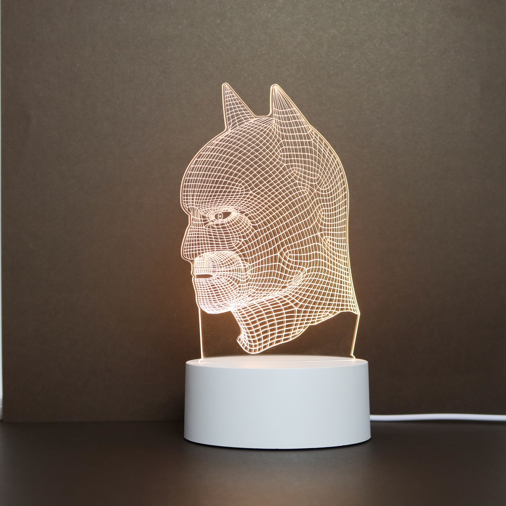 Luminária LED 3D de Mesa / Luz Noturna Presente Criativo / Decoração