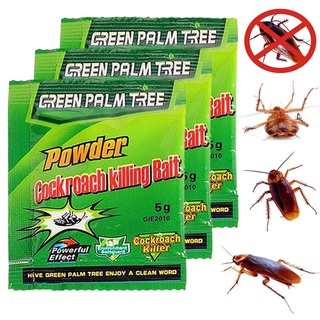 3 / 10 Pacotes de isca em pó para matar baratas Isca para o meio ambiente Medicina Eficaz Insecticida Barata / Formiga