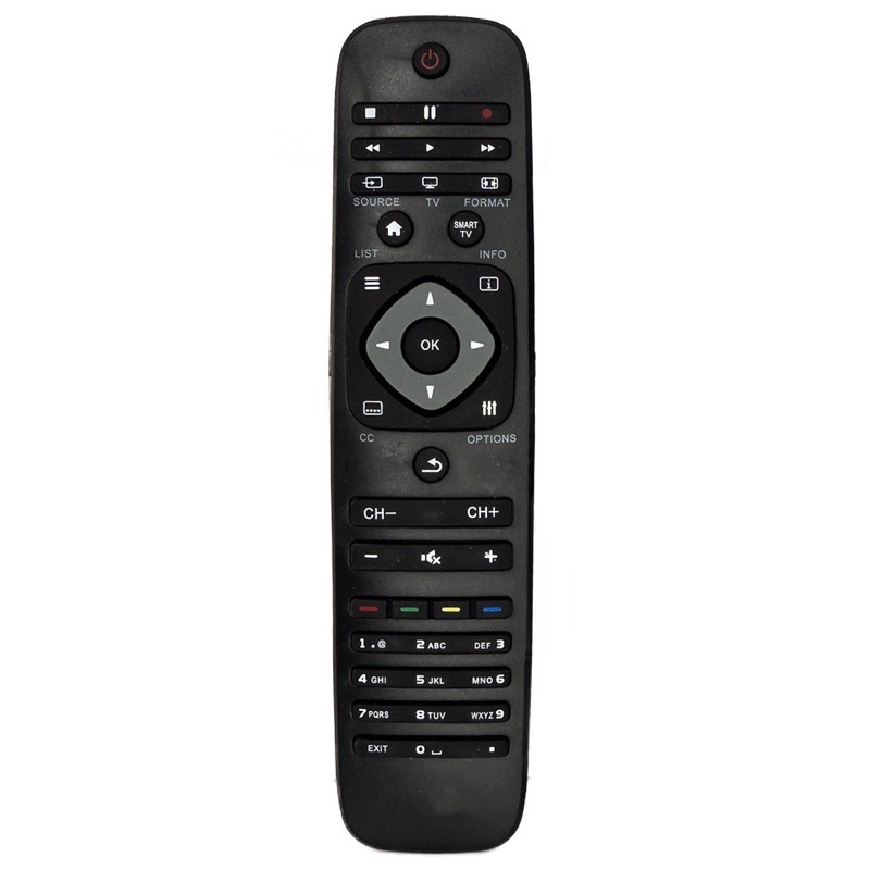 Controle Remoto para TV Philips Smart LCD / LED - 7413 / 42PFL5007G / 42PFL6007G / 47PFL6007G