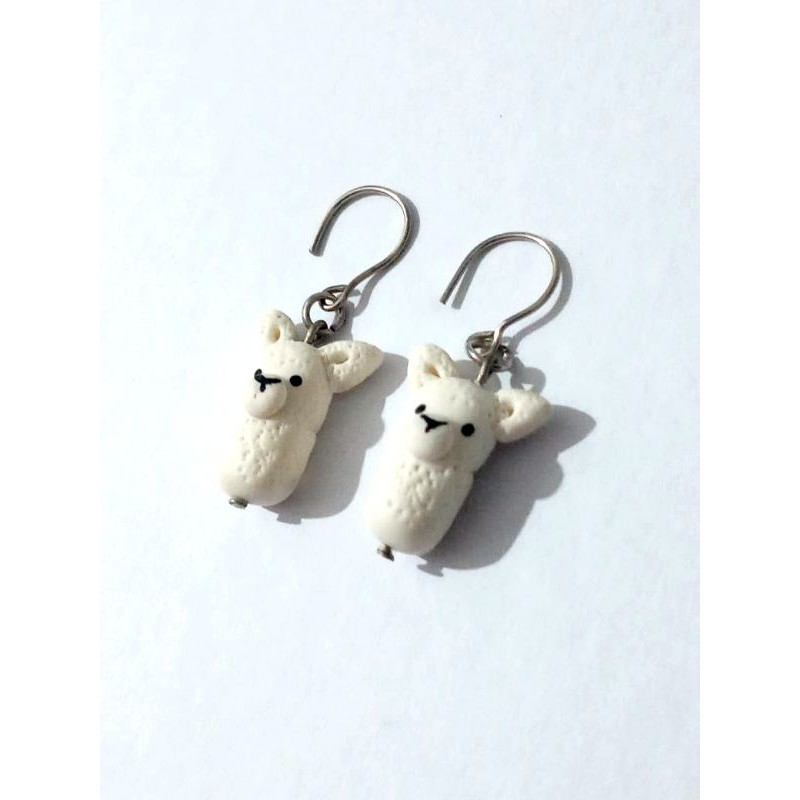 Brinco lhama alpaca fofo kawaii meninas cute bichinhos moda biscuit aesthetic
