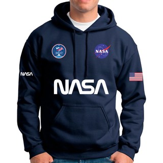 Blusão Moletom Nasa Casaco De Frio promoção