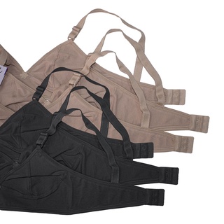 kit 3 sutiã sutien sem bojo algodão plus size revenda